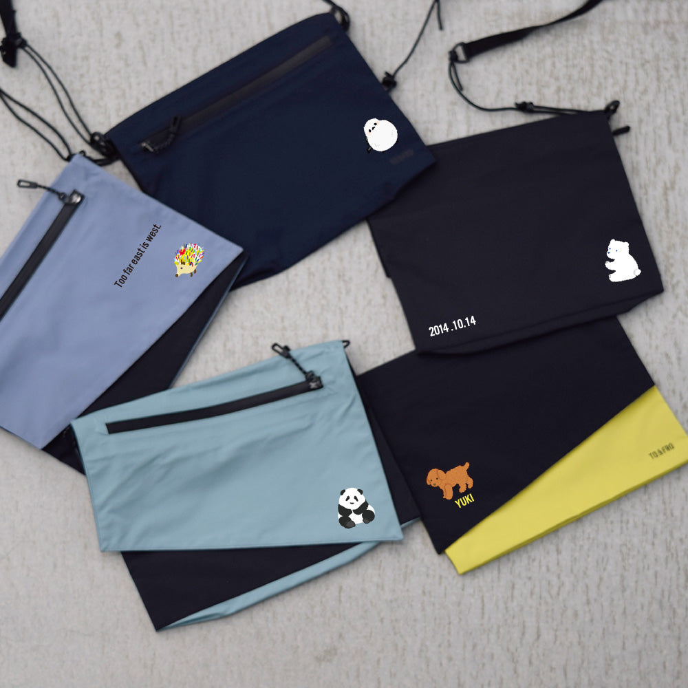 WATERPROOF SACOCHEーウォータープルーフサコッシュ｜TO&FRO