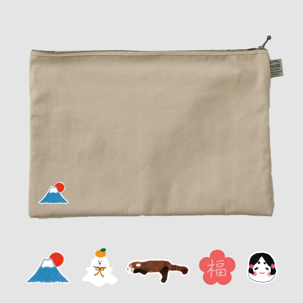 1月2月限定プリントデザイン