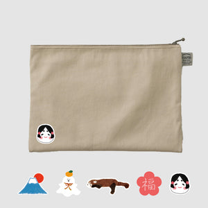 1月2月限定プリントデザイン