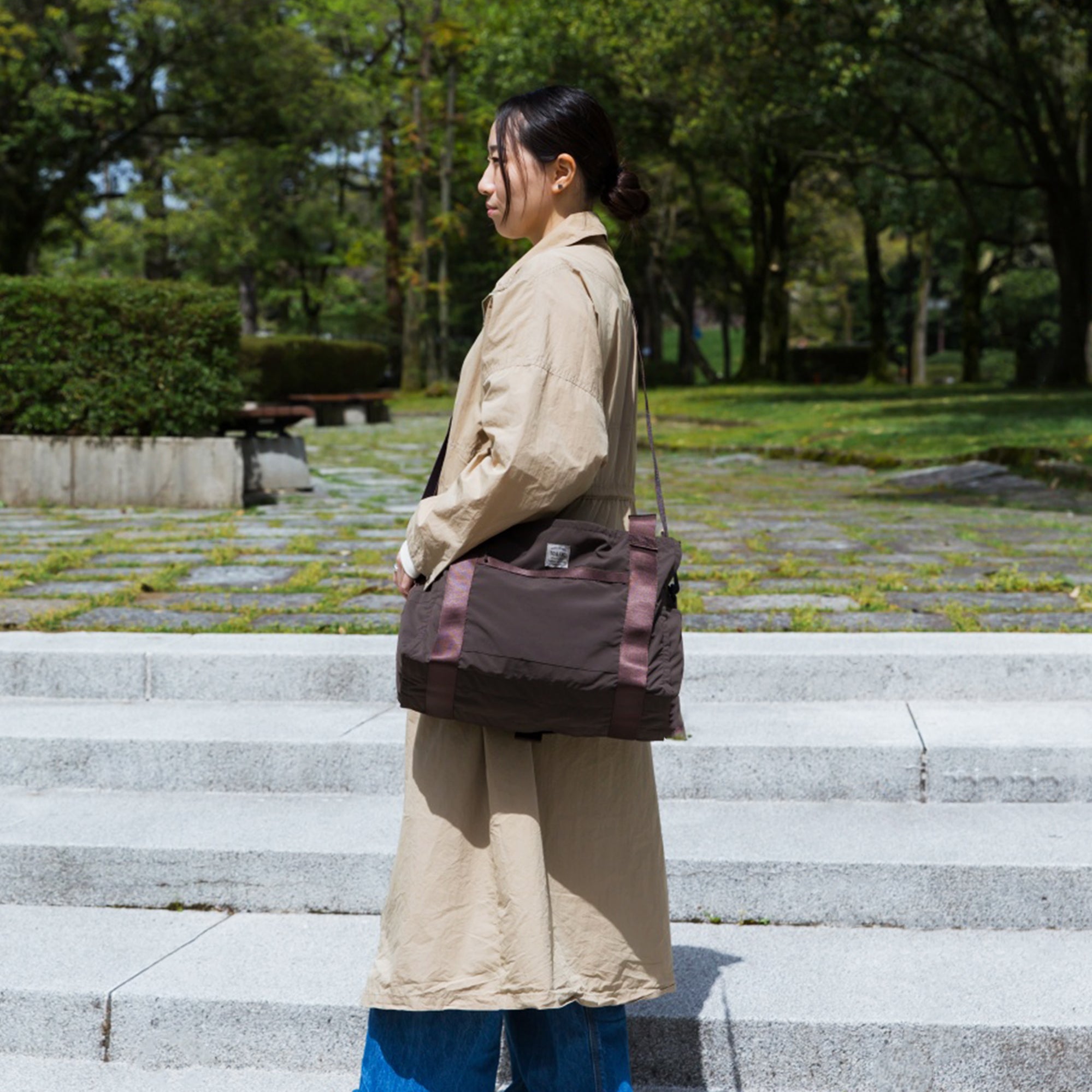 身長156cm DARK BROWN着用　