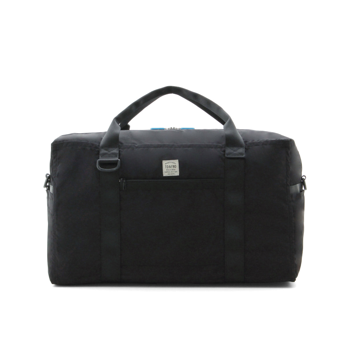 ⭐to&fro⭐ボストンバッグ　トゥーアンドフロー　レギュラーサイズ　ブラック BOSTONBAG ボストンバッグ – TO&FRO 軽さをもってでかけよう。