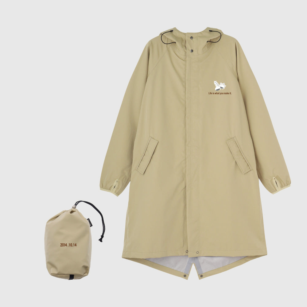 未使用☆マーガレットハウエル　ライナー付モッズコート　ウォータープルーフ　フード MARGARET HOWELL マーガレットハウエル ライナー付 モッズコート