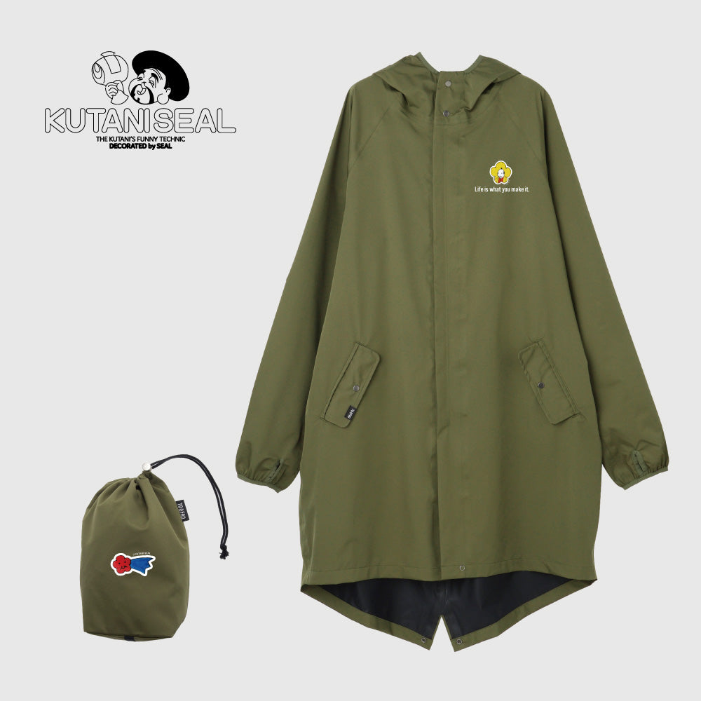 イラストとテキストを同じ場所にすると、イラストの下にテキストが入ります