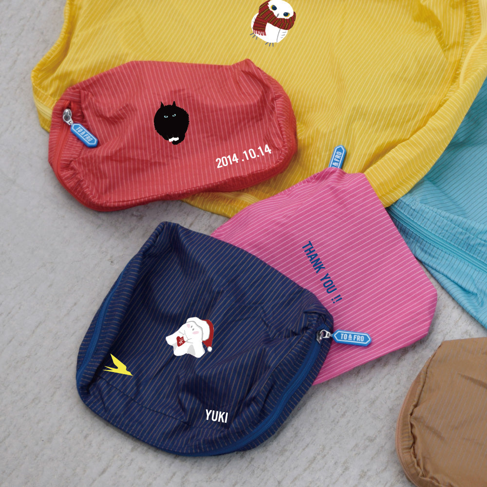 3つまでプリントを入れることができます
