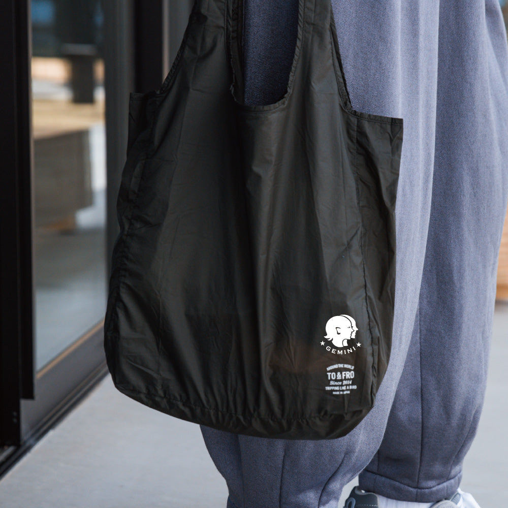 PACKABLE TOTE BAG -AIR- S size パッカブルトートバッグ – TO&FRO 軽